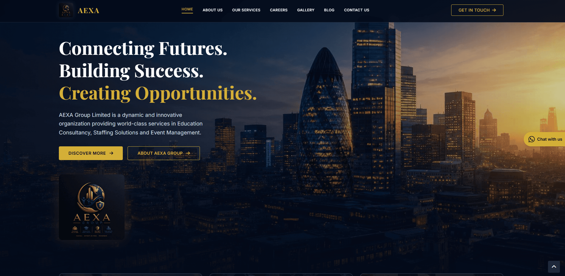 AEXA Group – Business Website
